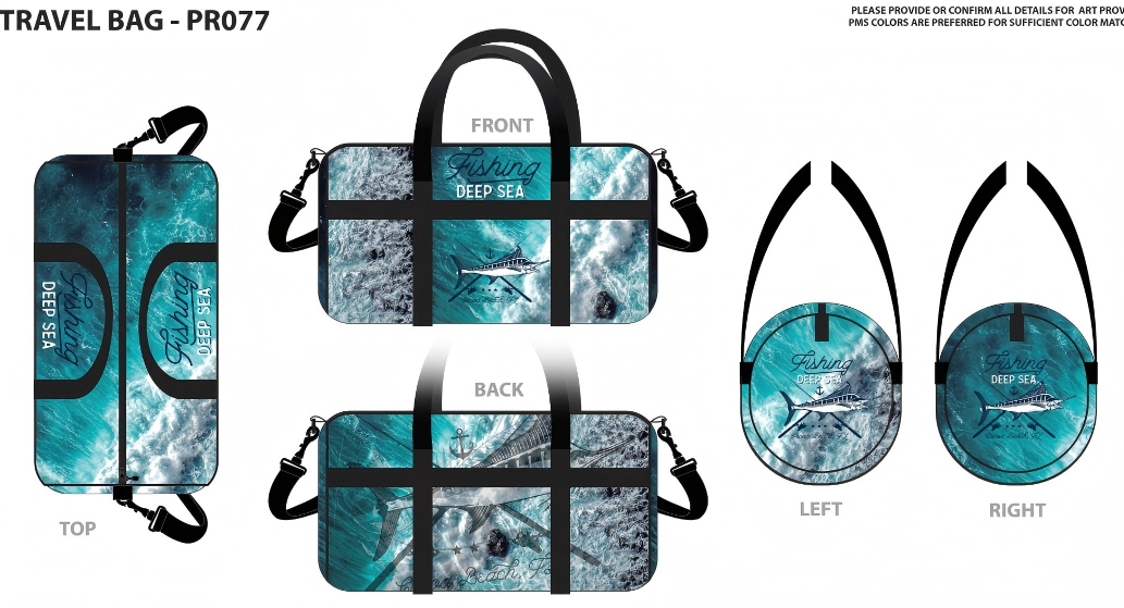 sublimation travel bag YW077 Sublimation Travel Bag